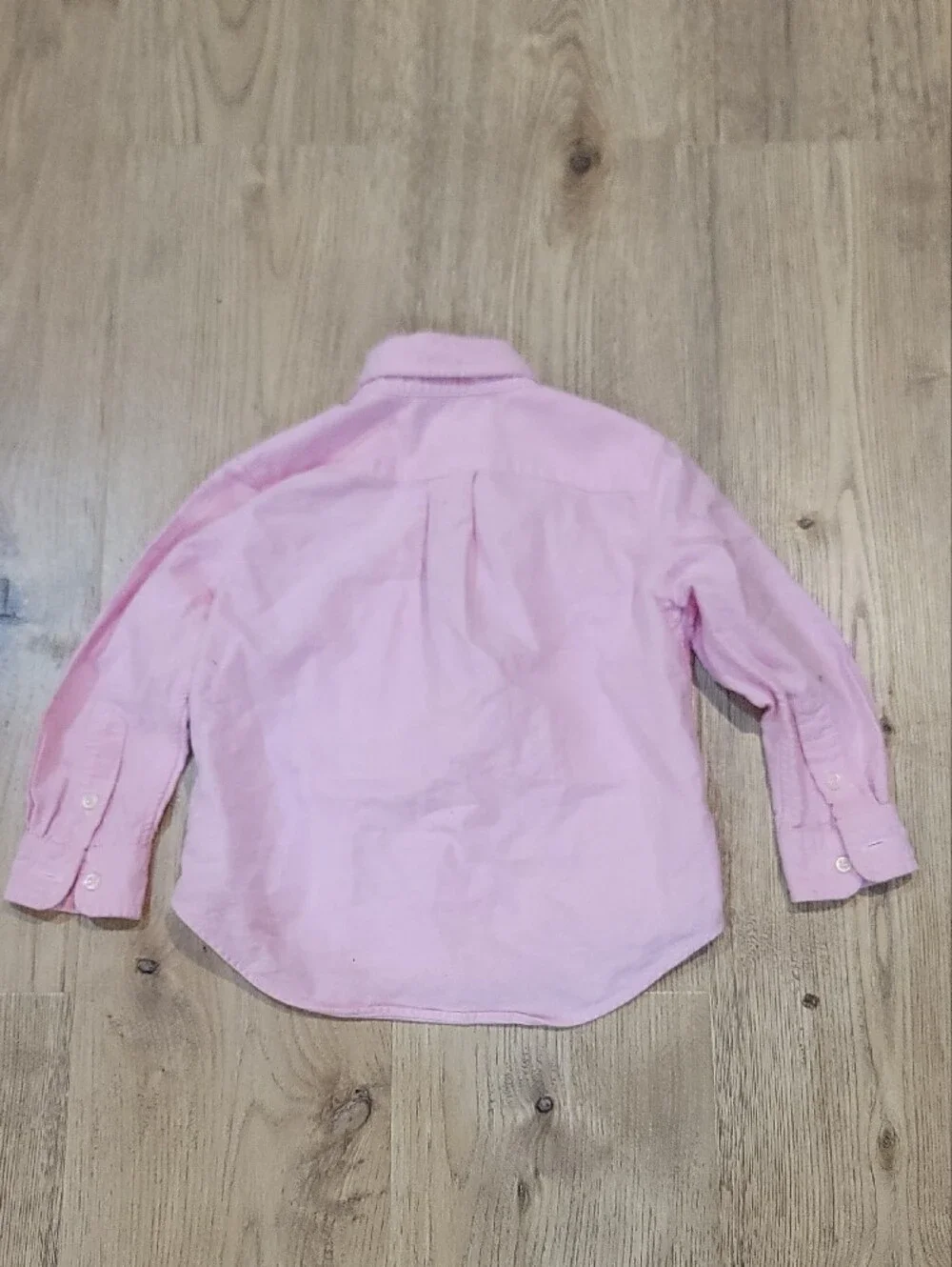 Ralph Lauren Light Pink Button-Up Oxford Shirt for Kids 2T